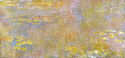 Water Lilies ("Yellow Nirvana") Lírios de água de Claude Monet